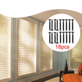 Maxbell Shutter Fasteners Decorative Shutter Hardware Heavy Duty Shutter Panel Nails 18PCS