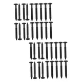 Maxbell Shutter Fasteners Decorative Shutter Hardware Heavy Duty Shutter Panel Nails 36PCS
