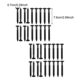 Maxbell Shutter Fasteners Decorative Shutter Hardware Heavy Duty Shutter Panel Nails 36PCS