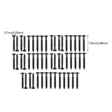 Maxbell Shutter Fasteners Decorative Shutter Hardware Heavy Duty Shutter Panel Nails 50PCS