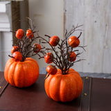 Maxbell Desktop Ornament Autumn Decor Craft Shelf Table Home Fall Harvest Decorative