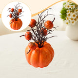 Maxbell Desktop Ornament Autumn Decor Craft Shelf Table Home Fall Harvest Decorative