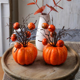 Maxbell Desktop Ornament Autumn Decor Craft Shelf Table Home Fall Harvest Decorative