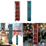 Maxbell Mini Book Ornament Advent Calendar 2025 Versatile Christmas Trees Decoration Brown