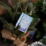 Maxbell Mini Book Ornament Advent Calendar 2025 Versatile Christmas Trees Decoration Brown