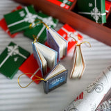 Maxbell Mini Book Ornament Advent Calendar 2025 Versatile Christmas Trees Decoration Brown