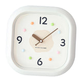 Maxbell Modern Wall Clock Easy Read Minimalist Timepiece for Office Bedroom Decor Khaki