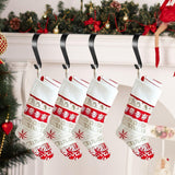 Maxbell 4 Pieces Stocking Hook Multi Uses Sturdy Garland Hook for Holiday Party Xmas Black