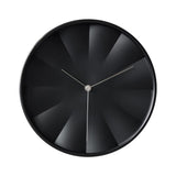 Maxbell Modern Wall Clock 12inch Decorative Hanging Clock for Dining Room Home Decor Black