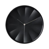 Maxbell Modern Wall Clock 12inch Decorative Hanging Clock for Dining Room Home Decor Black