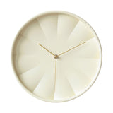 Maxbell Modern Wall Clock 12inch Decorative Hanging Clock for Dining Room Home Decor Beige