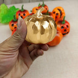 Maxbell Pumpkin Statue Modern Artistic Craft Resin for Cabinet Living Room Fireplace