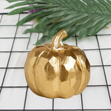 Maxbell Pumpkin Statue Modern Artistic Craft Resin for Cabinet Living Room Fireplace