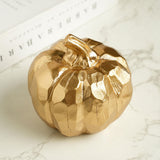 Maxbell Pumpkin Statue Modern Artistic Craft Resin for Cabinet Living Room Fireplace