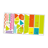 Maxbell Cartoon Floor Stickers Colorful Floor Decals for Bedroom Preschool Play Room