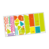 Maxbell Cartoon Floor Stickers Colorful Floor Decals for Bedroom Preschool Play Room