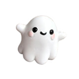 Maxbell Halloween Ghost Statue Cute Art Resin Sculpture for Office Bookshelf Desktop