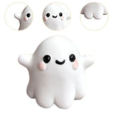 Maxbell Halloween Ghost Statue Cute Art Resin Sculpture for Office Bookshelf Desktop
