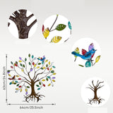Maxbell Tree of Life Metal Wall Art Large Sign Family Tree for Garden Indoor Outdoor