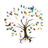 Maxbell Tree of Life Metal Wall Art Large Sign Family Tree for Garden Indoor Outdoor
