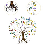 Maxbell Tree of Life Metal Wall Art Large Sign Family Tree for Garden Indoor Outdoor