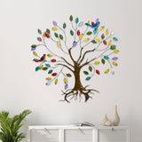 Maxbell Tree of Life Metal Wall Art Large Sign Family Tree for Garden Indoor Outdoor
