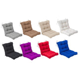 Maxbell Chair Cushion with Backrest Seat Cushion for Kitchen Office Chair Desk Chair white
