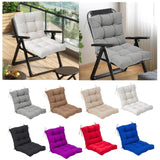 Maxbell Chair Cushion with Backrest Seat Cushion for Kitchen Office Chair Desk Chair white