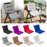 Maxbell Chair Cushion with Backrest Seat Cushion for Kitchen Office Chair Desk Chair white