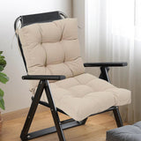 Maxbell Chair Cushion with Backrest Seat Cushion for Kitchen Office Chair Desk Chair khaki