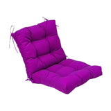 Maxbell Chair Cushion with Backrest Seat Cushion for Kitchen Office Chair Desk Chair violet
