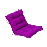 Maxbell Chair Cushion with Backrest Seat Cushion for Kitchen Office Chair Desk Chair violet