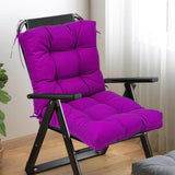Maxbell Chair Cushion with Backrest Seat Cushion for Kitchen Office Chair Desk Chair violet