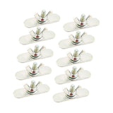 Maxbell 10x Butterfly Shaped Screws for AC Window Seal Kit Parts Sliding AC Vent Kit