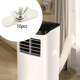 Maxbell 10x Butterfly Shaped Screws for AC Window Seal Kit Parts Sliding AC Vent Kit