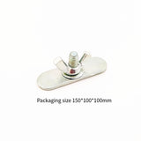 Maxbell 10x Butterfly Shaped Screws for AC Window Seal Kit Parts Sliding AC Vent Kit