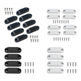 Maxbell RV Magnetic Door Holder Premium RV Magnetic Baggage Door Catch  2 Set Black