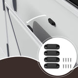Maxbell RV Magnetic Door Holder Premium RV Magnetic Baggage Door Catch  2 Set Black