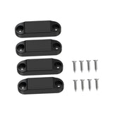 Maxbell RV Magnetic Door Holder Premium RV Magnetic Baggage Door Catch  2 Set Black