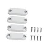 Maxbell RV Magnetic Door Holder Premium RV Magnetic Baggage Door Catch  2 Set White