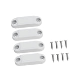 Maxbell RV Magnetic Door Holder Premium RV Magnetic Baggage Door Catch  2 Set White