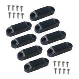 Maxbell RV Magnetic Door Holder Premium RV Magnetic Baggage Door Catch  4 Set Black