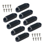 Maxbell RV Magnetic Door Holder Premium RV Magnetic Baggage Door Catch  4 Set Black
