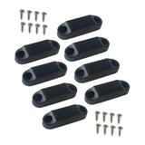 Maxbell RV Magnetic Door Holder Premium RV Magnetic Baggage Door Catch  4 Set Black