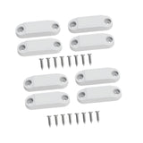 Maxbell RV Magnetic Door Holder Premium RV Magnetic Baggage Door Catch  4 Set White