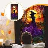 Maxbell Halloween Window Stickers Clings Ornament Decals for Mirror Kitchen Bathroom