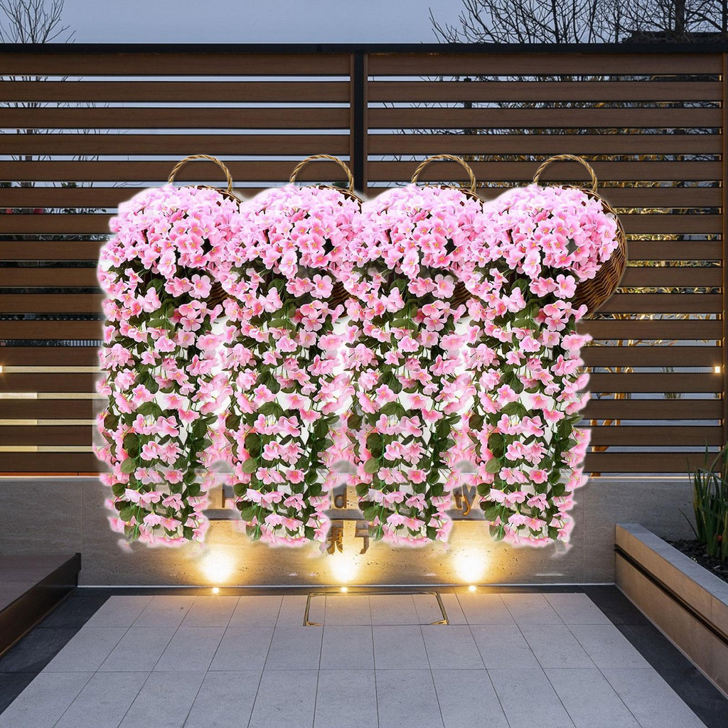 fake hanging plants for porch ⚡️Buy Maxbell 4x Artificial Hanging Flowers Fake Hanging Plants for Courtyard Porch Garden Pink at the best price with offers in India. Maxbell 4x Artificial Hanging Flowers Fake Hanging Plants for Courtyard