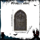 Maxbell Foam Halloween Tombstone Party Indoor Lawn Hallway Scary Graveyard Headstone
