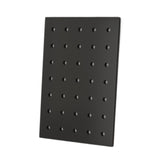 Maxbell Wood Pegboard Modular Display Ornament Wall Panel for Office Easy to Install black