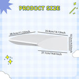 Maxbell Charging Station Awning Easy Installation Universal Charging Pile Rain Cover white